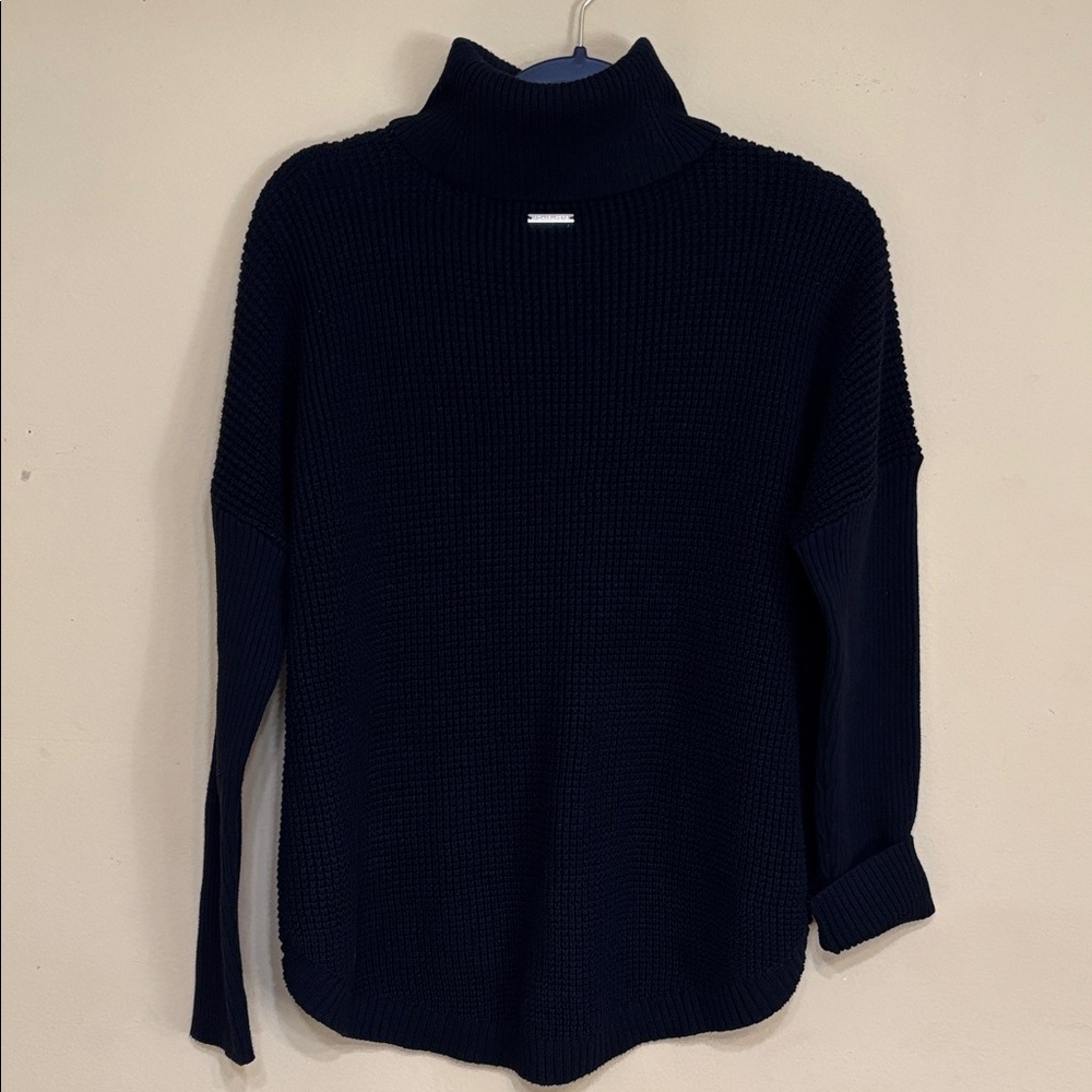 Michael Kors Navy Turtleneck Sweater